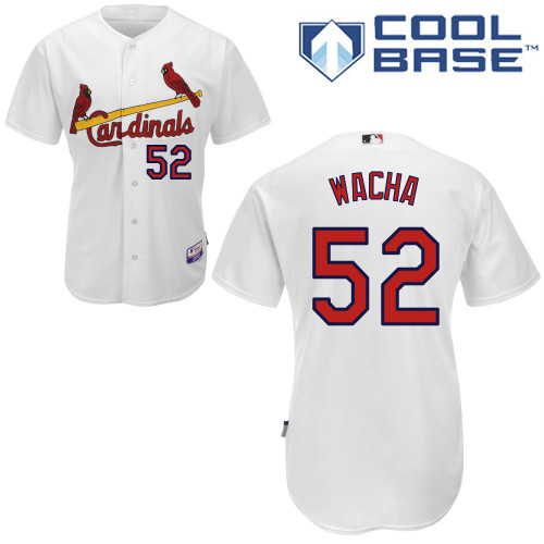 Michael Wacha #52 mlb Jersey-St Louis Cardinals Women's Authentic Home White Cool Base Baseball Jersey